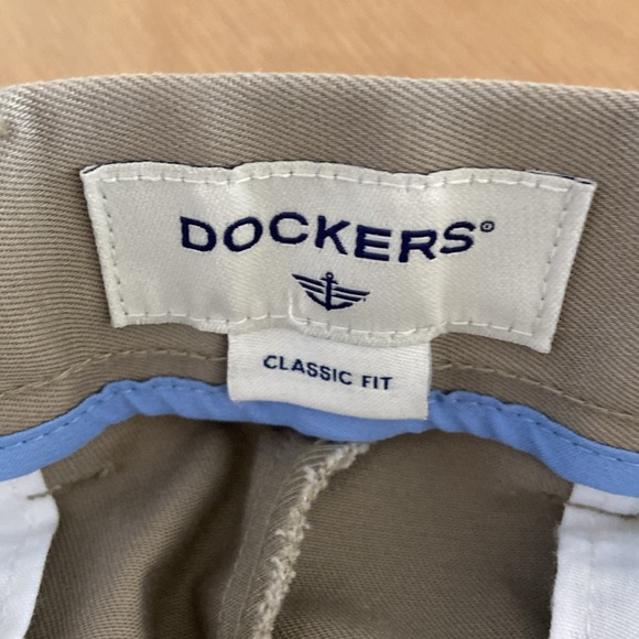 Like New Dockers Classic Fit Khaki Dress Pants (Size 36x30) - Picture 2 of 6